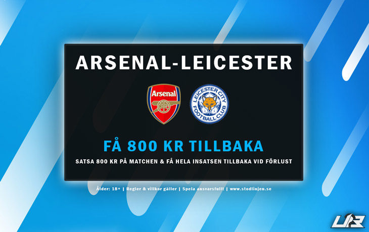 Arsenal-Leicester-Kampanj